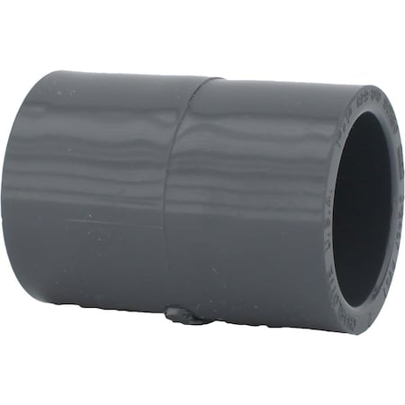 Charlotte Pipe And Foundry 1 In. Sch. 80 Slip X Slip PVC Coupling PVC 08100 1400HA